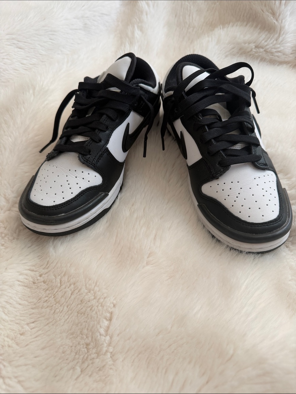 Nike Black and White Low-Top Sneakers